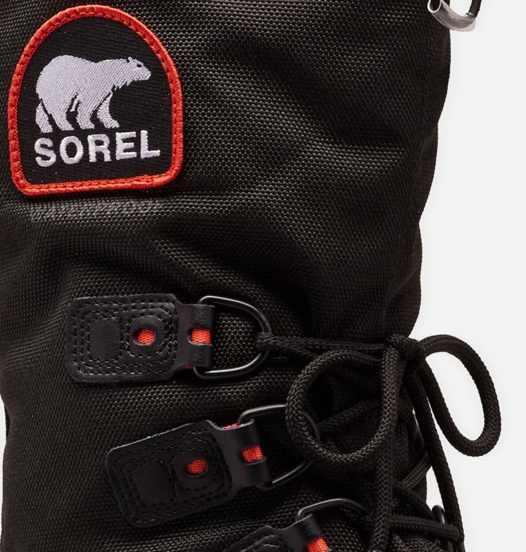 Womens Snow Boots Black/Red - Sorel Glacier™ XT Low - 039-QGBWSY